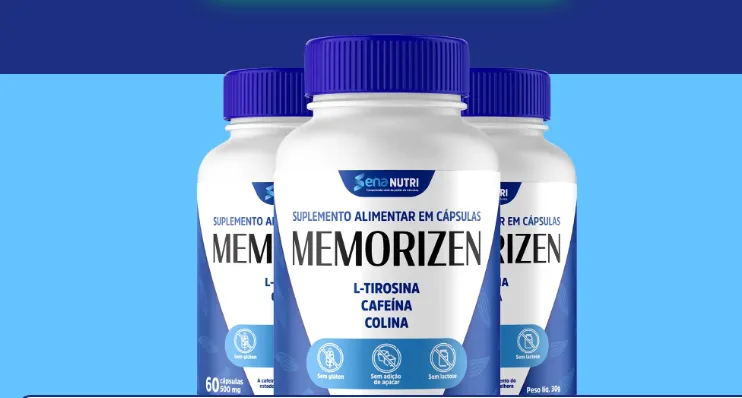 Suplemento alimentar Memorizen, disponível exclusivamente no site Sena Nutri.